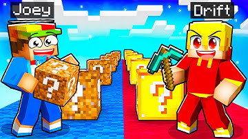 NOOB vs PRO Lucky Block Race in Minecraft!