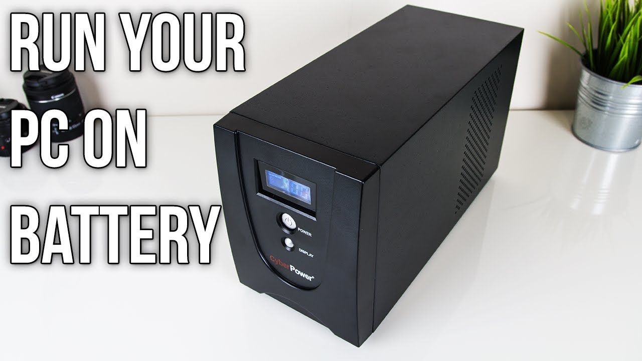 CyberPower VALUE2200ELCD UPS Review And Test YouTube