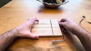 Cheese slicer assembly, wire replacement.