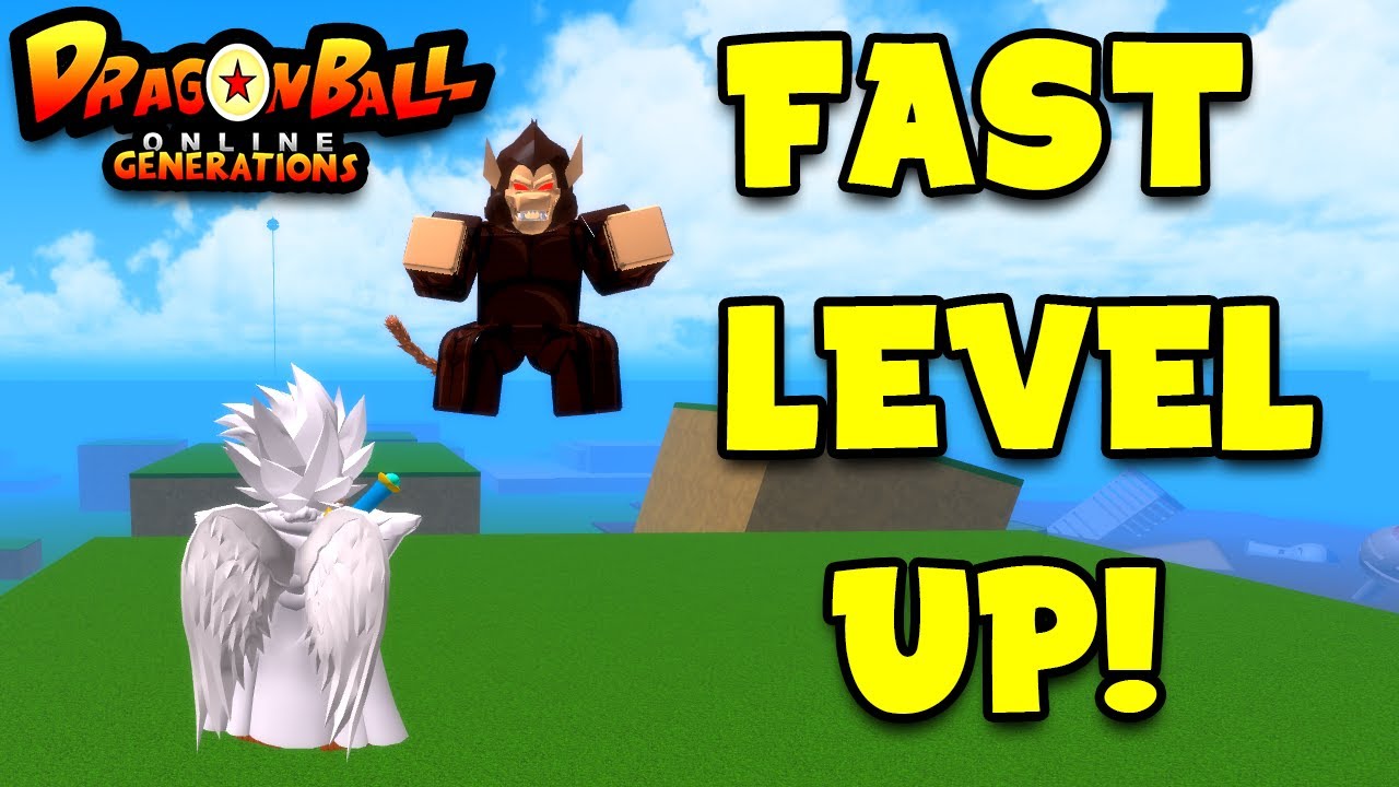 Fast Level Up Method In Dragon Ball Online Generations Roblox New Youtube - glitch roblox dragon ball x dbx how to level uplvl fast
