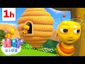 Voici la ruche o vivent les abeilles   chansons pour enfants  heykids en franais