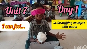 Unit 7 Day 1/My senses/1a.Identifying an object with senses/Eng Ennum Ezhuthum/I see with my eyes..