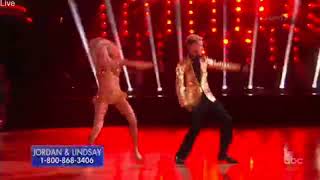 (HD) Jordan Fisher and Lindsay Arnold - Dancing With the Stars Semifinals Week 9