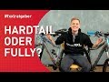 Hardtail oder Fully Mountainbike