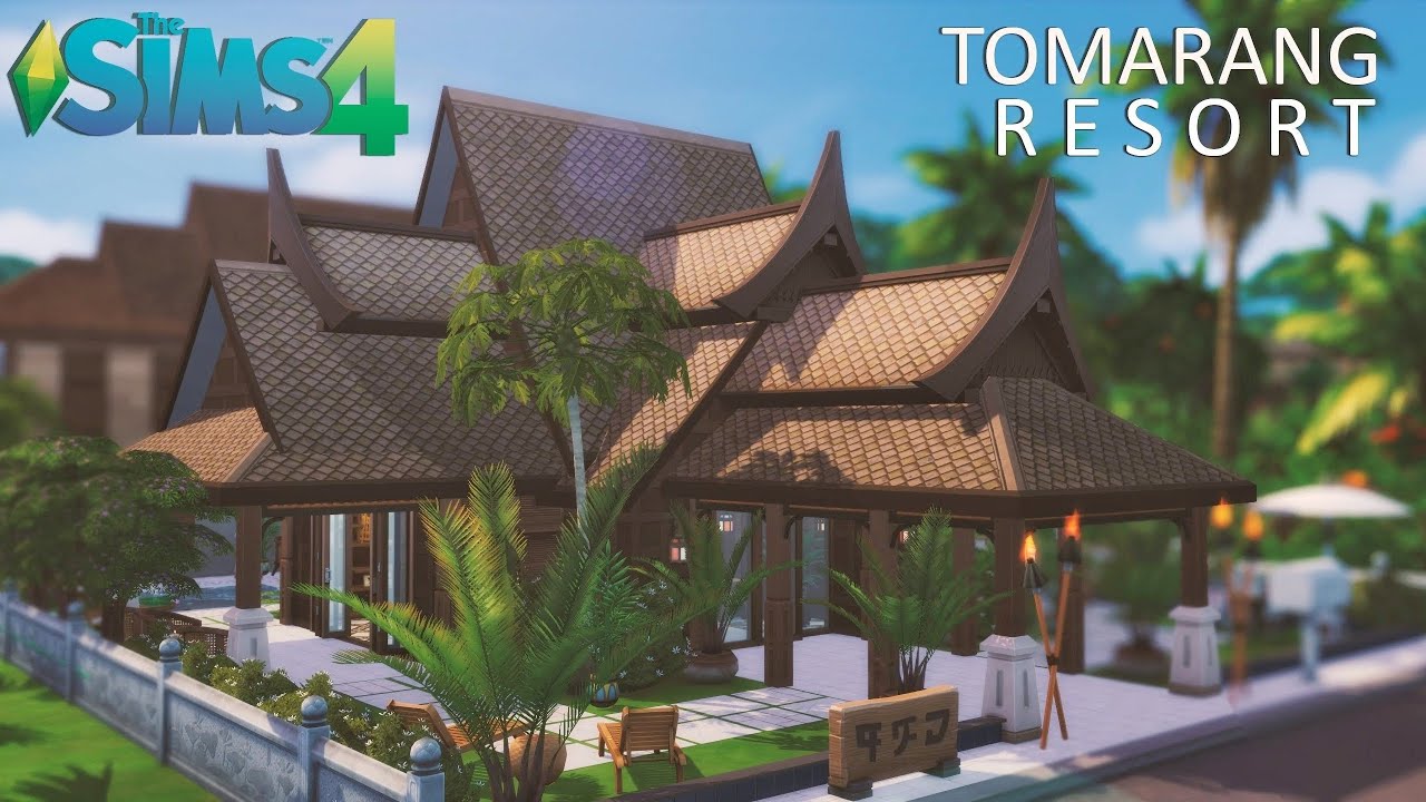 Tomarang resort for rent nocc the sims 4 stop motion youtube