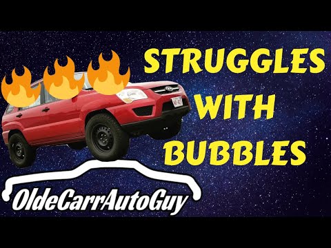 STRUGGLES OF BUBBLES- KIA SPORTAGE WIRING ISSUES