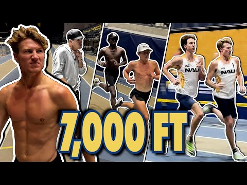 NAU Men Threshold Miles At 7,000ft + MILE RACE!