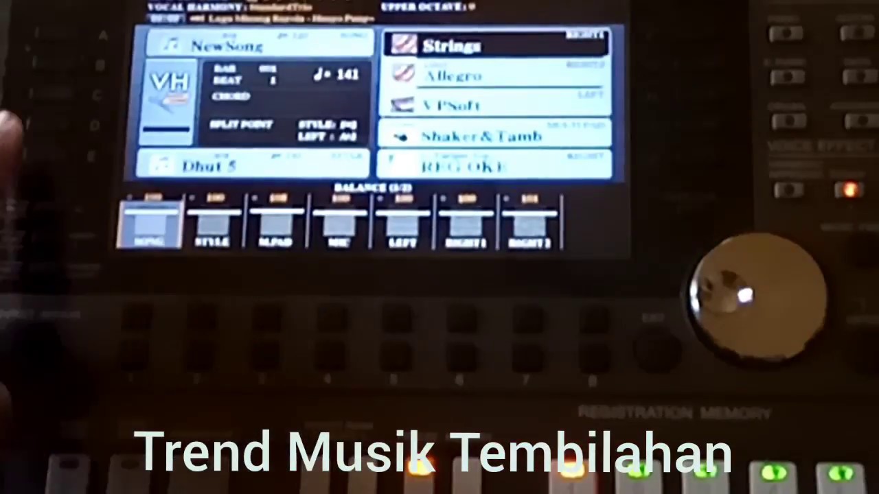 EDIT COPY PASTE VARIASI SYTLE KEYBOARD YAMAHA - YouTube