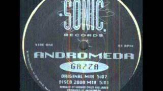 Video thumbnail of "Andromeda - Gazza - Disco 2000 Mix by Voodoo Child (Moby) & Jared.wmv"