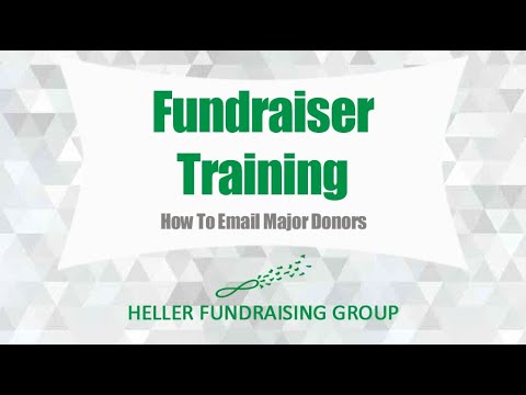 Fundraising Training: How To Write Emails To Major Donors