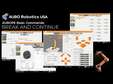 AUBOPE Tutorial - Basic Commands: Break and Continue