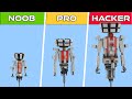 LEGO MECHA TITAN TV MAN : Noob, Pro, HACKER!!! / (Skibidi Toilet Fanmade)
