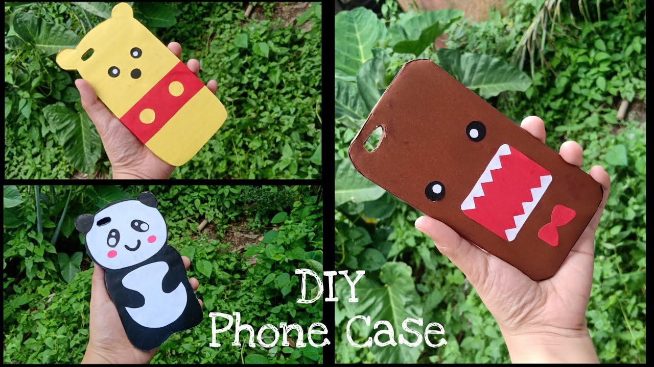 3 Diy Phone Case From Cardboard How To Make Easy Phone Case Cardboard Craft Ideas Youtube