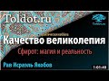 "ВЕЛИКОЛЕПИЕ": ОСНОВЫ КАББАЛЫ #4 - Сфира: "ТИФЕРЕТ" (рав Исраэль Якобов)