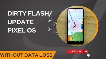 Update Custom Rom (PixelOS) on Android (Dirty Flashing)
