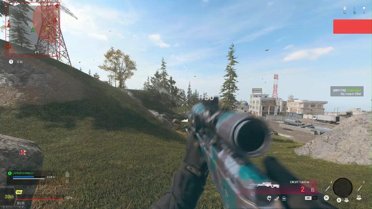 Tree Operator Cod Call of Duty What a shot through the trees - YouTube