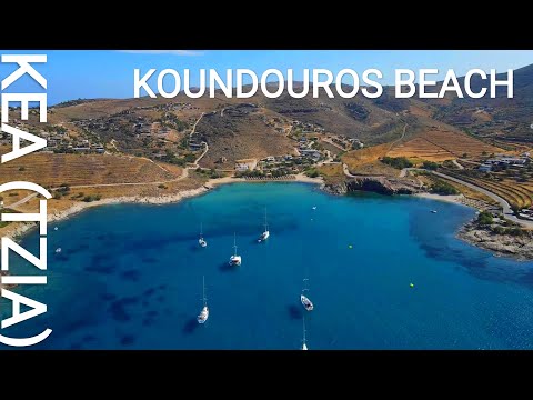 Koundouros Beach – Kea (Tzia) | Greece [4K]