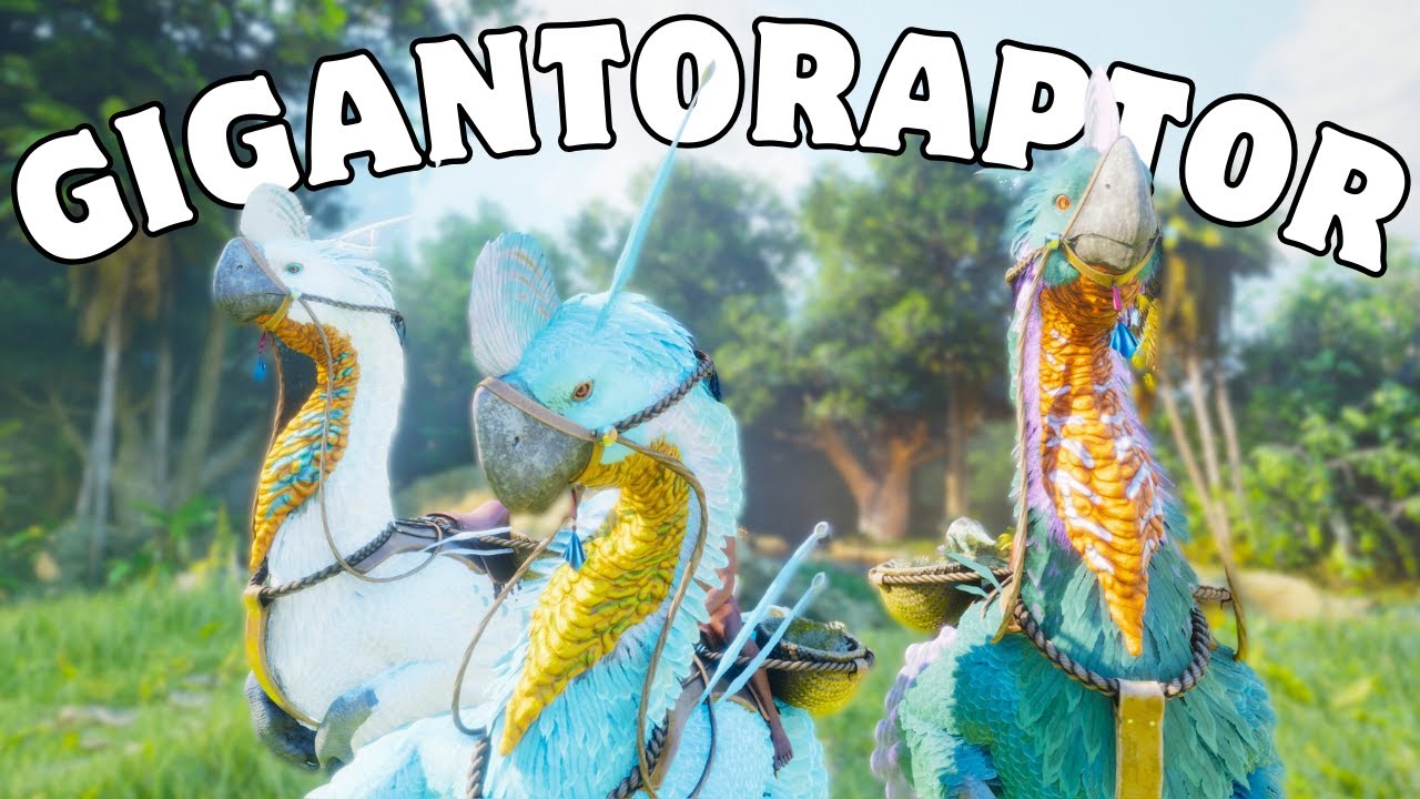 ZNOVU NA GIGANTORAPTORY!!! | GIGANTORAPTOR TAMING | CZ/SK | ARK SURVIVAL ASCENDED I CZ/SK I #16