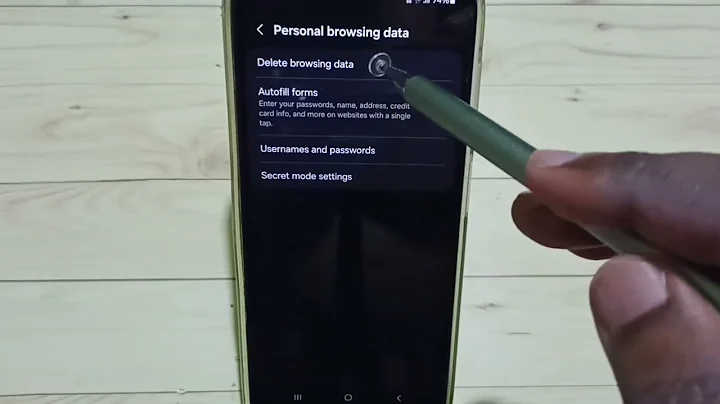How to Delete / Clear Cookies on Samsung Internet Browser