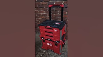 Front opening drawers for easy access with the PACKOUT™ 3-Drawer Tool Box