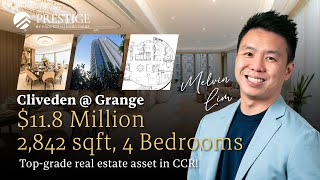 S'pore Luxury Condo | Cliveden at Grange : Freehold 4Bedroom with Private Lift in D10 (Melvin Lim)