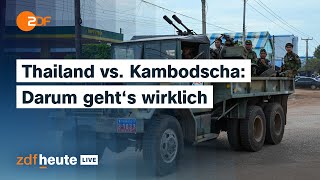 Download Lagu Konflikt zwischen Thailand und Kambodscha eskaliert – was dahinter steckt | ZDFheute live MP3 Download Lagu Konflikt zwischen Thailand und Kambodscha eskaliert – was dahinter steckt | ZDFheute live MP3