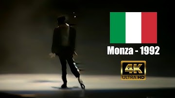Michael Jackson (New Audio Source) Billie Jean Monza July 7th, 1992 (4K60FPS)
