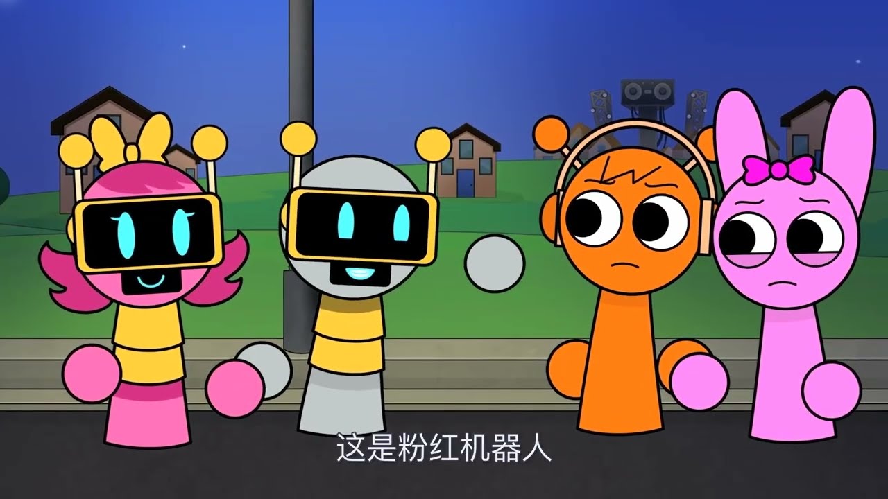 感人動畫：居然被快樂機器人感動哭了#二次元 #動畫 #萬森遊戲解說