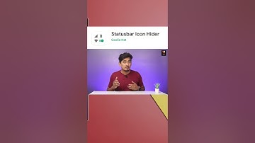 Mobile WiFi sim network battery time icon hide very important settings #shorts #shortvideo#android