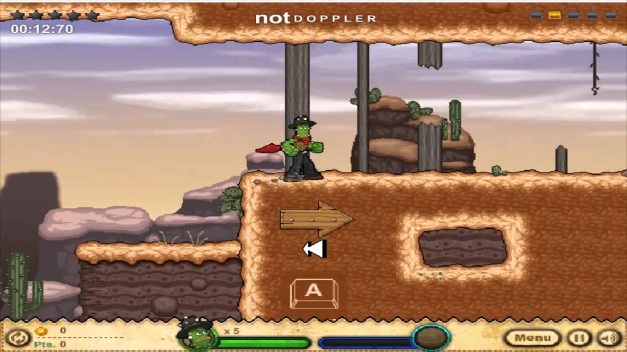 Juegos de Accion: El cactus Kiz10.com - YouTube