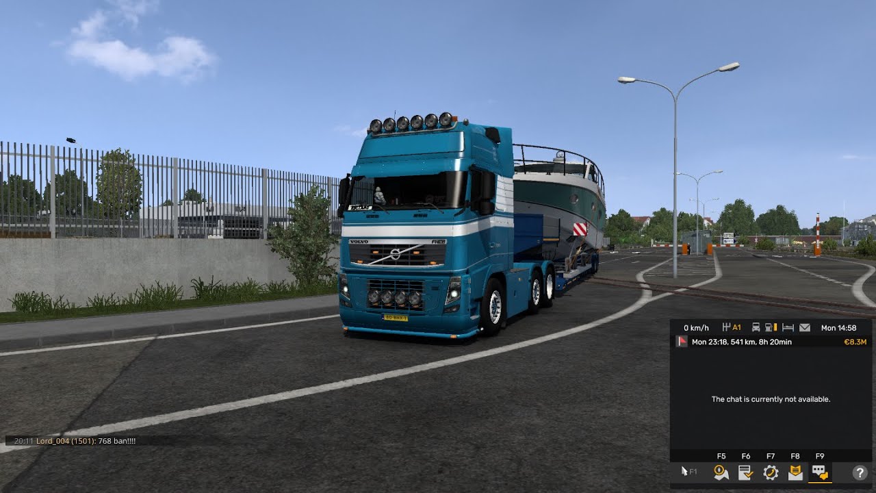 TruckersMP Duisburg to Milan pt 1