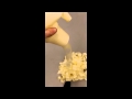 Unrolling a sticker roll satisfying