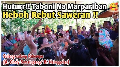 Indahnya MARPARIBAN | Adat Batak Sulang-Sulang Pahompu | Huturrr Hamuna‼️
