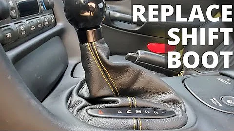 How To Replace C5 Corvette Automatic Shift Boot