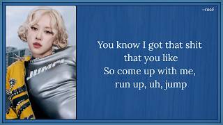 BLACKPINK JUMP Easy Lyrics