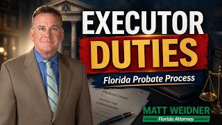 Datos Florida Probate Process: What the Executor Must Do Noticias