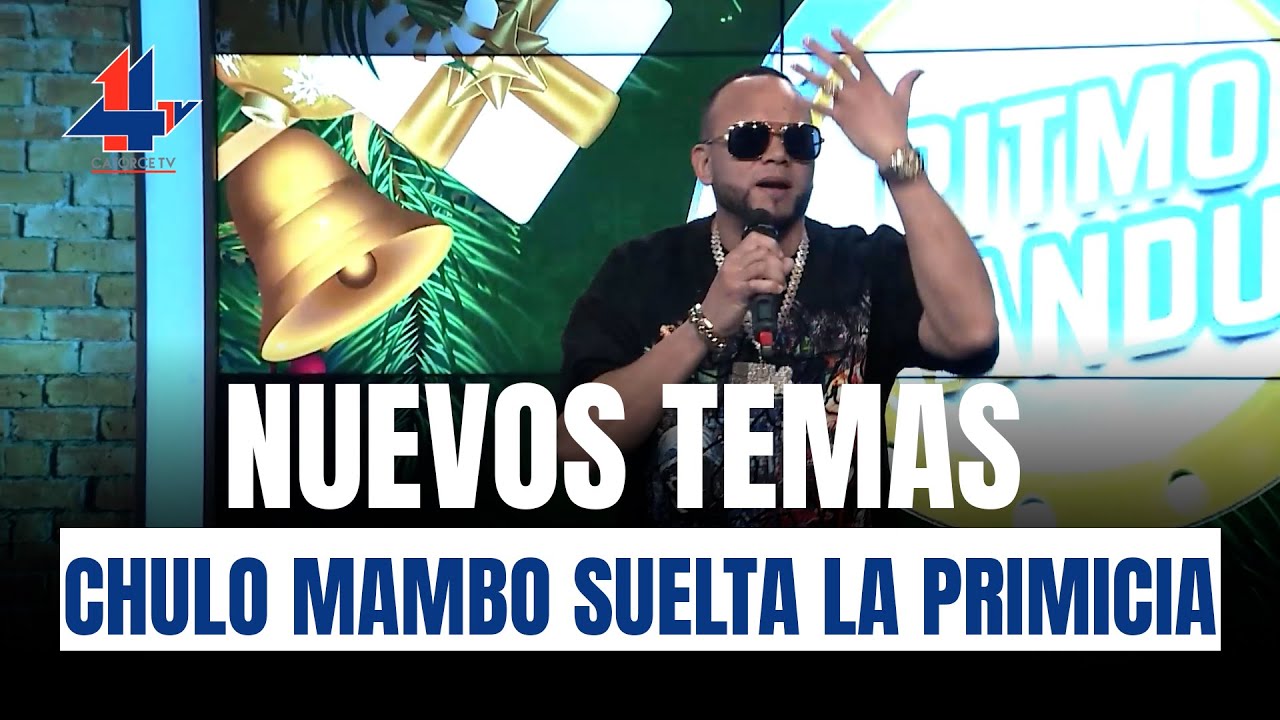 Chulo Mambo suelta la primicia, nuevos temas listos para sona