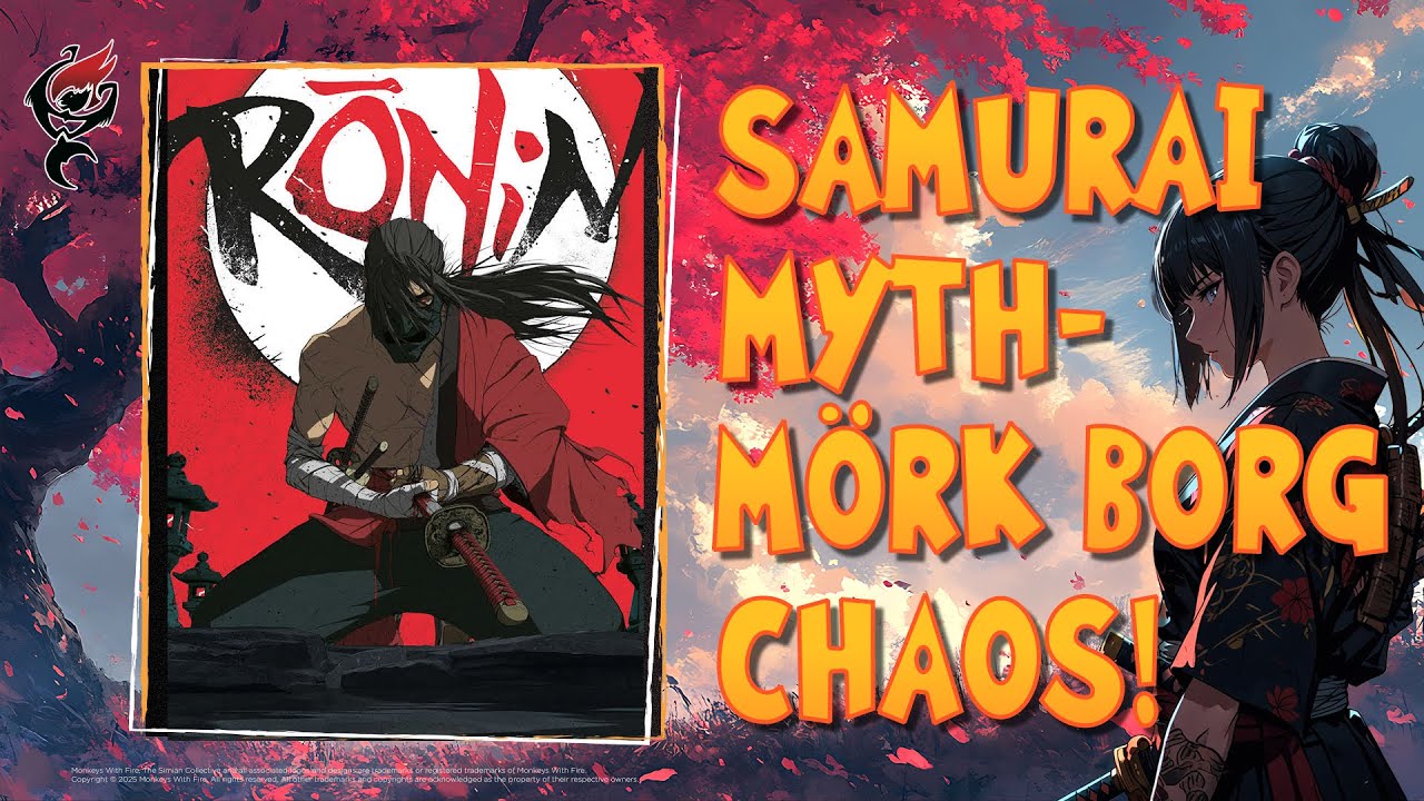 RONIN - A RULES-LITE, MYTHICAL, SAMURAI-INSPIRED RPG || FIRST LOOK