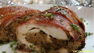 Navidad y Año Nuevo: Espectaculares Pechugas de Pollo Rellenas! - LaCocinadera