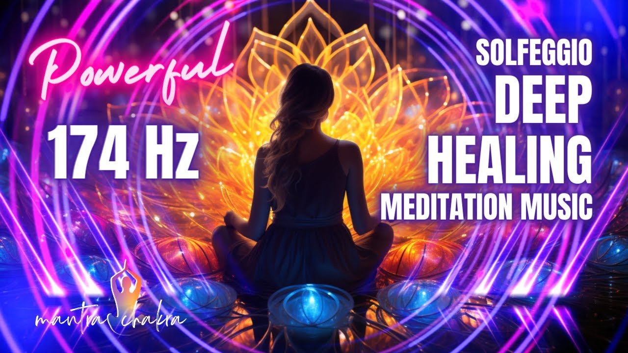 Solfeggio Deep Healing Meditation Music For Pain Relief - YouTube