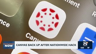 Canvas back up and running following hack
