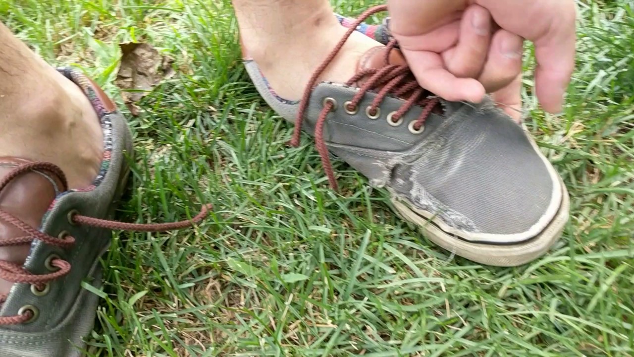 Ripping Apart Vans Skateboarding Shoes To Salvage The Laces And Insoles YouTube