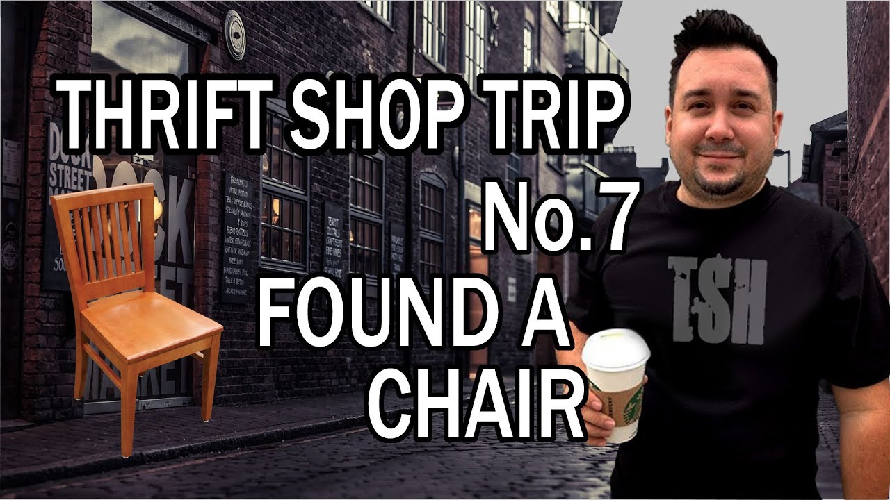 Thrift Shop Trip for Resale on Ebay Amazon Esty Poshmark Found a Chair!