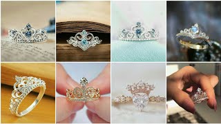 Most Beautiful Crown Ring Designs Collection | Engagement Ring Designs | Engagement rings