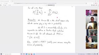 F21 Probability Lecture 8: Axioms of Probability and Some Examples