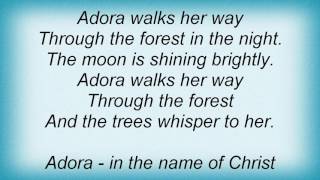 Adorned Brood - Adora Lyrics