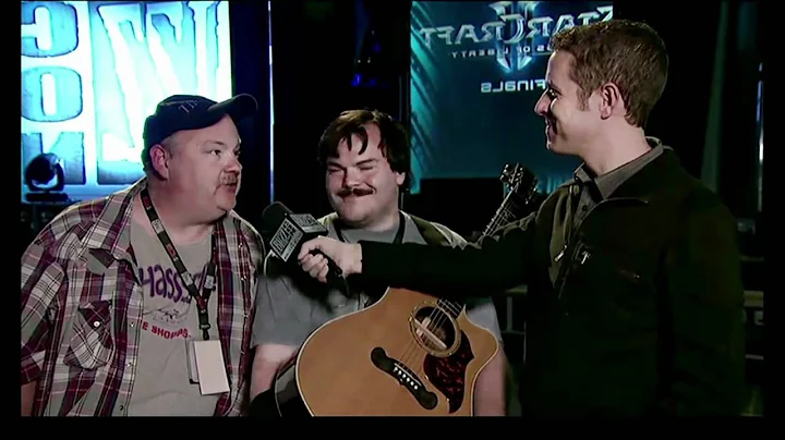 Tenacious D - Jack Black & Kyle Gass Before the Show Interview - BlizzCon 2010