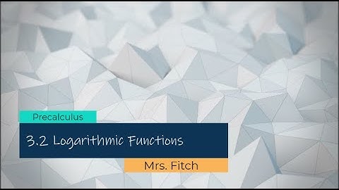 Precalculus 3.2 Exponential Functions