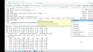 Setting Working directory and rename columns in R