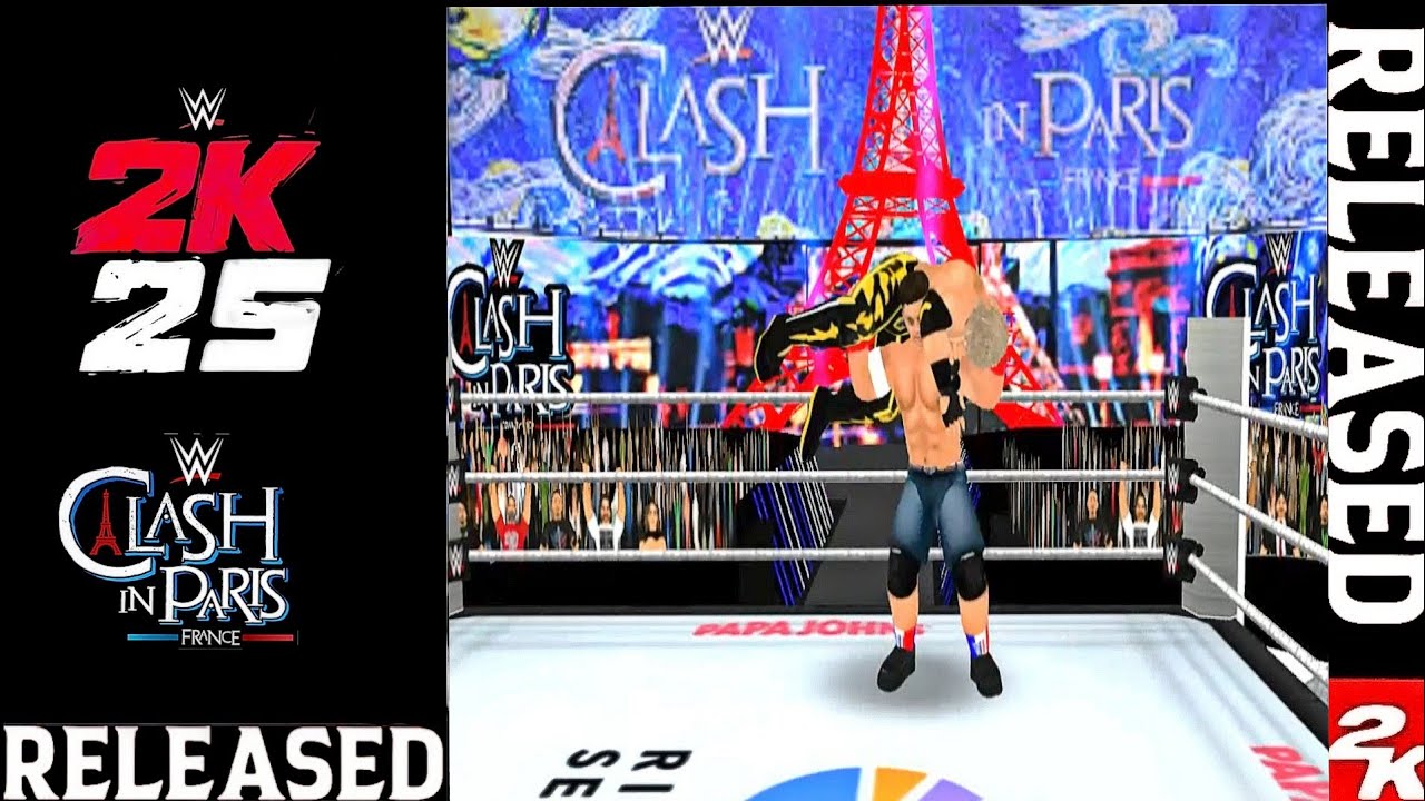 Wr3d 2k25:| Wr3d Clash in Paris 2025 Arena | Download Link Mediafıre | By Wc Modders